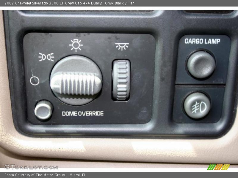 Onyx Black / Tan 2002 Chevrolet Silverado 3500 LT Crew Cab 4x4 Dually