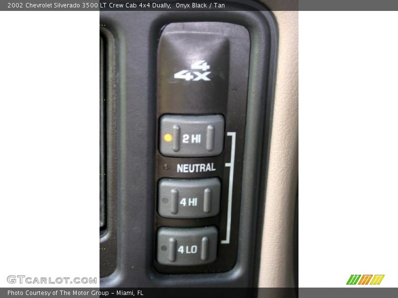 Onyx Black / Tan 2002 Chevrolet Silverado 3500 LT Crew Cab 4x4 Dually