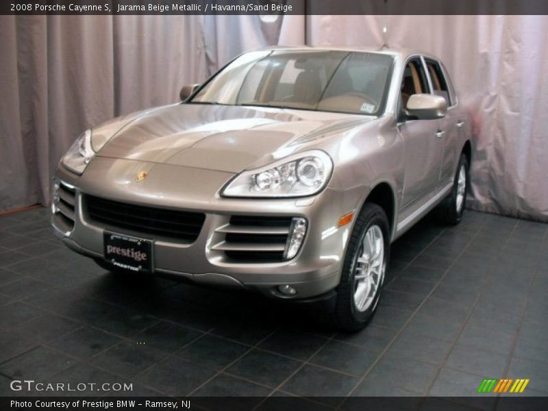 Jarama Beige Metallic / Havanna/Sand Beige 2008 Porsche Cayenne S