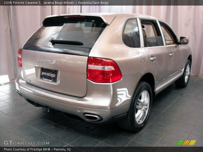 Jarama Beige Metallic / Havanna/Sand Beige 2008 Porsche Cayenne S