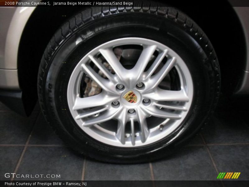 Jarama Beige Metallic / Havanna/Sand Beige 2008 Porsche Cayenne S