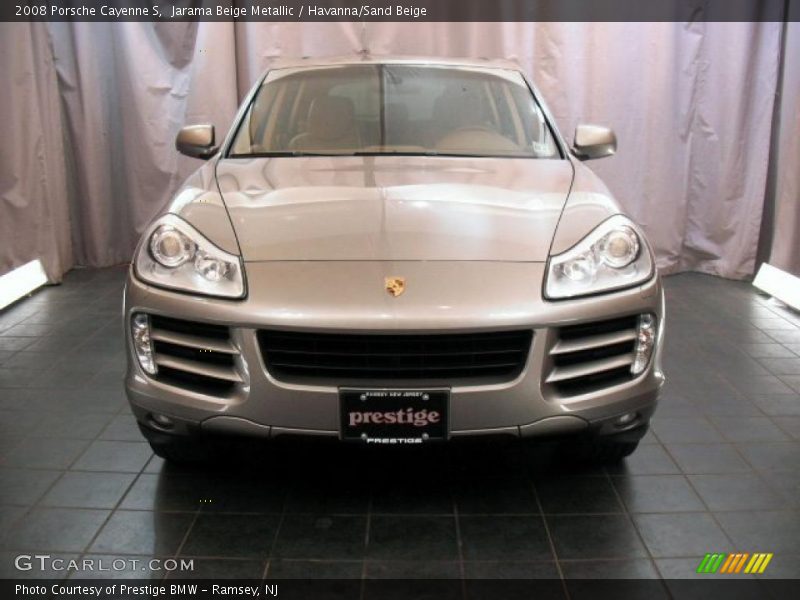 Jarama Beige Metallic / Havanna/Sand Beige 2008 Porsche Cayenne S