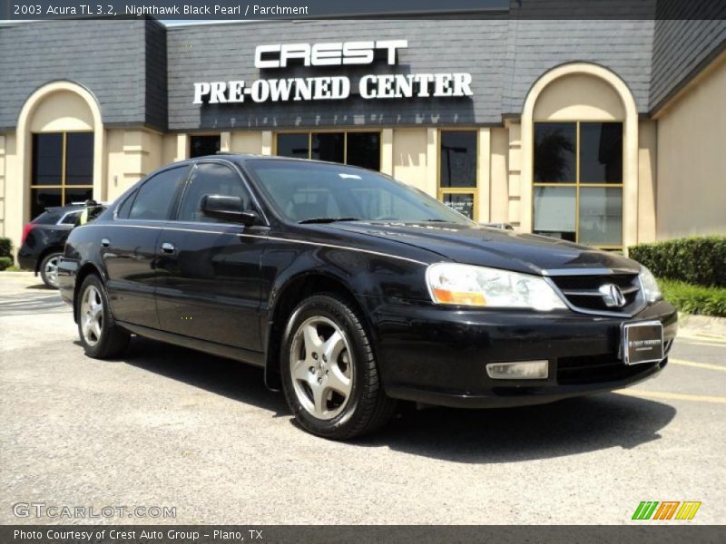 Nighthawk Black Pearl / Parchment 2003 Acura TL 3.2