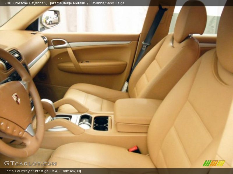 Jarama Beige Metallic / Havanna/Sand Beige 2008 Porsche Cayenne S