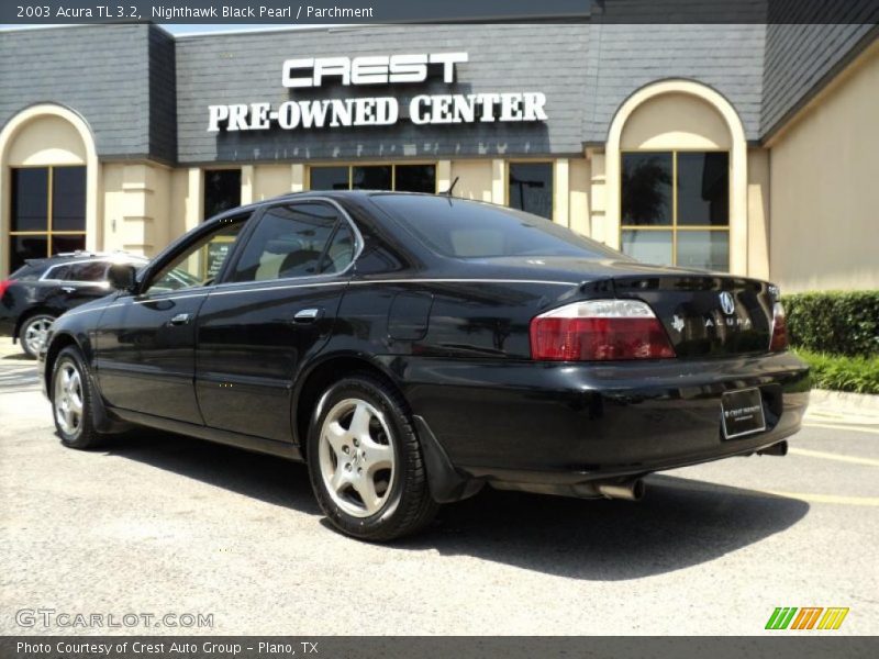 Nighthawk Black Pearl / Parchment 2003 Acura TL 3.2