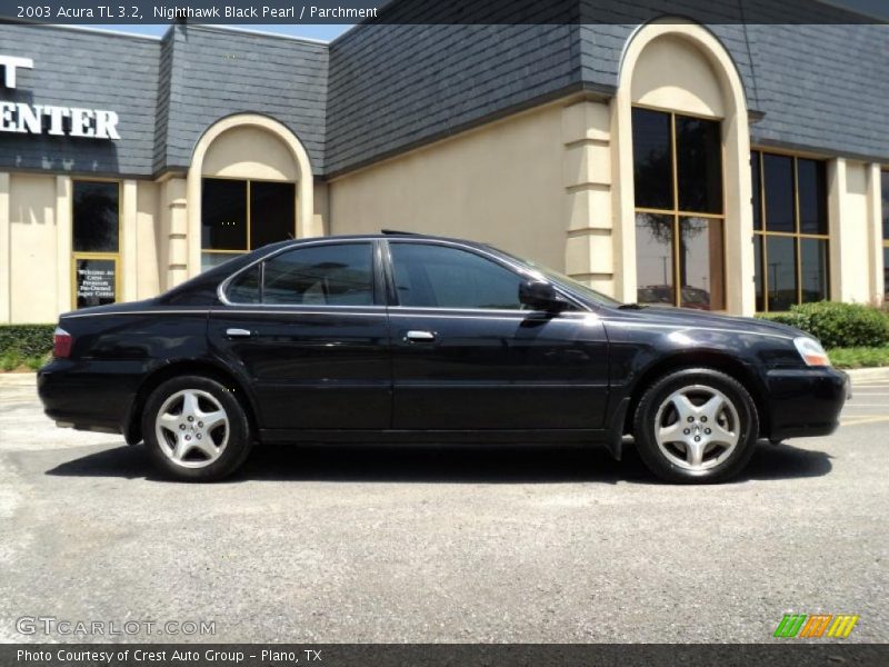 Nighthawk Black Pearl / Parchment 2003 Acura TL 3.2