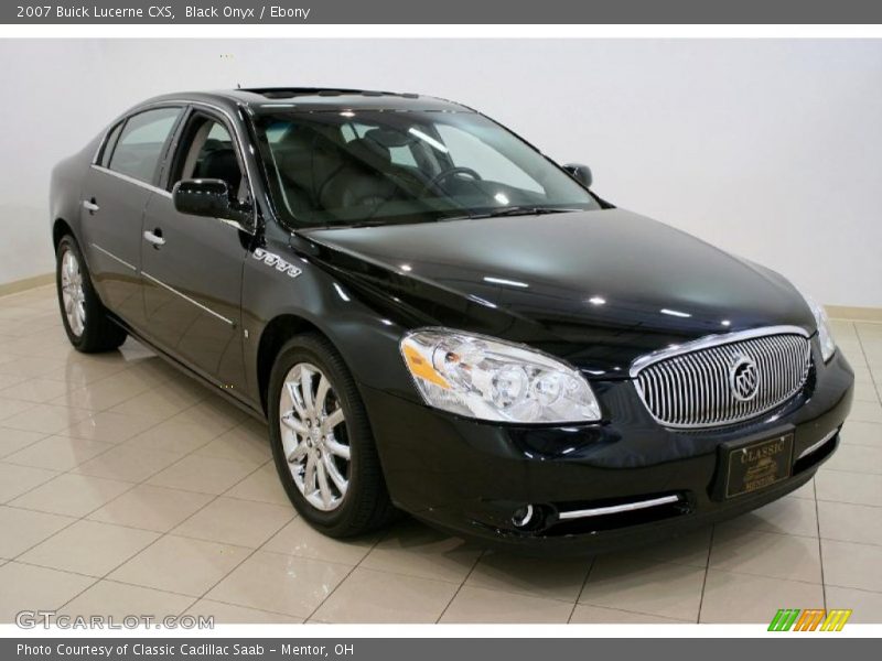 Black Onyx / Ebony 2007 Buick Lucerne CXS