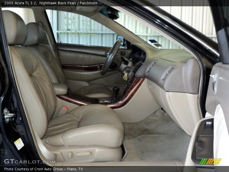 Nighthawk Black Pearl / Parchment 2003 Acura TL 3.2