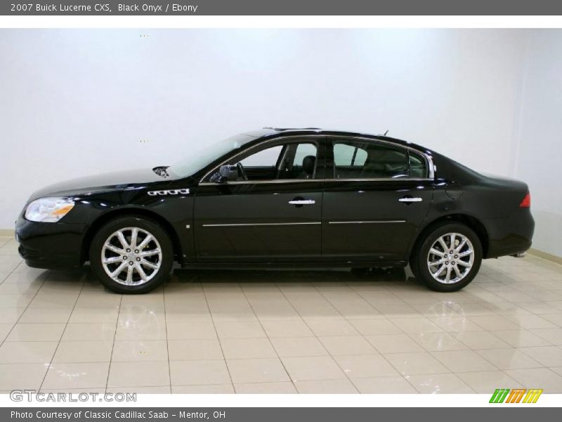 Black Onyx / Ebony 2007 Buick Lucerne CXS