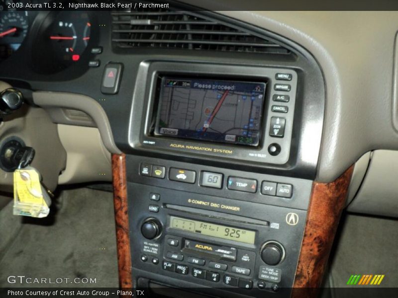Nighthawk Black Pearl / Parchment 2003 Acura TL 3.2