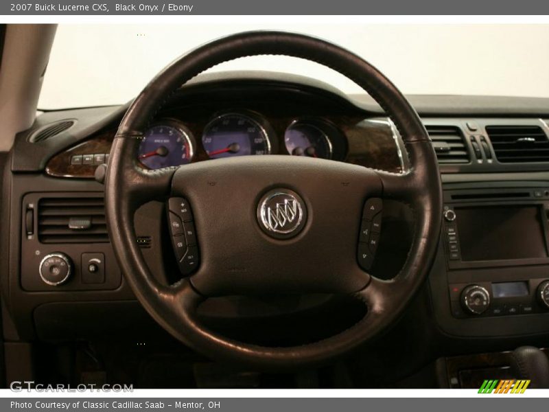 Black Onyx / Ebony 2007 Buick Lucerne CXS