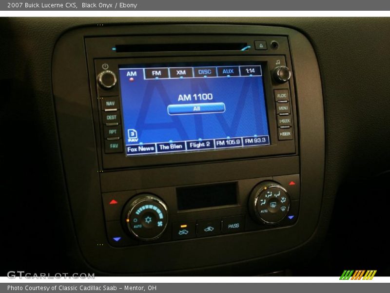 Black Onyx / Ebony 2007 Buick Lucerne CXS