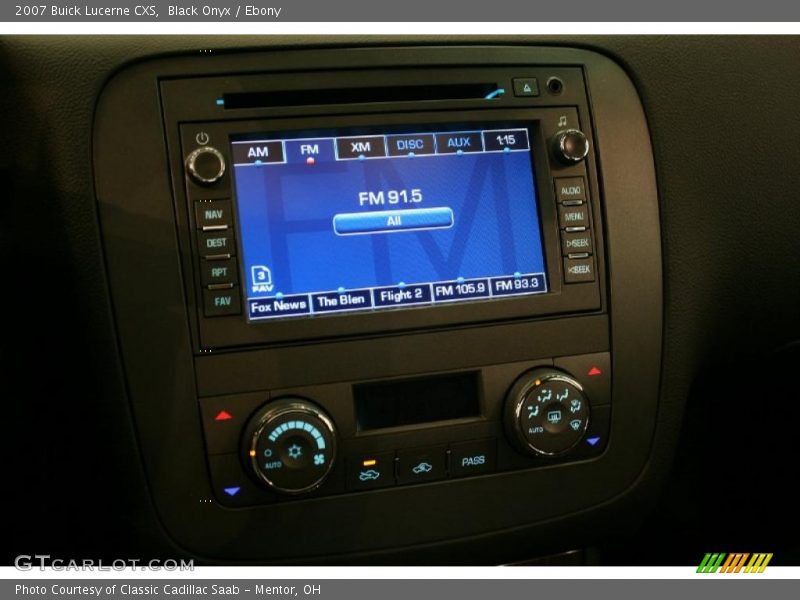 Black Onyx / Ebony 2007 Buick Lucerne CXS