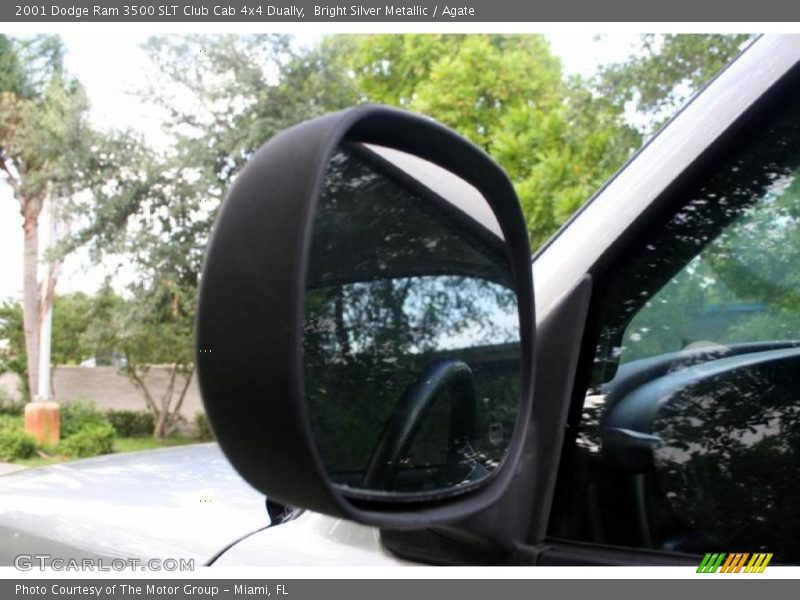 Bright Silver Metallic / Agate 2001 Dodge Ram 3500 SLT Club Cab 4x4 Dually