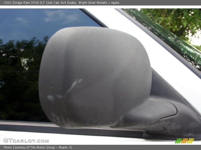 Bright Silver Metallic / Agate 2001 Dodge Ram 3500 SLT Club Cab 4x4 Dually