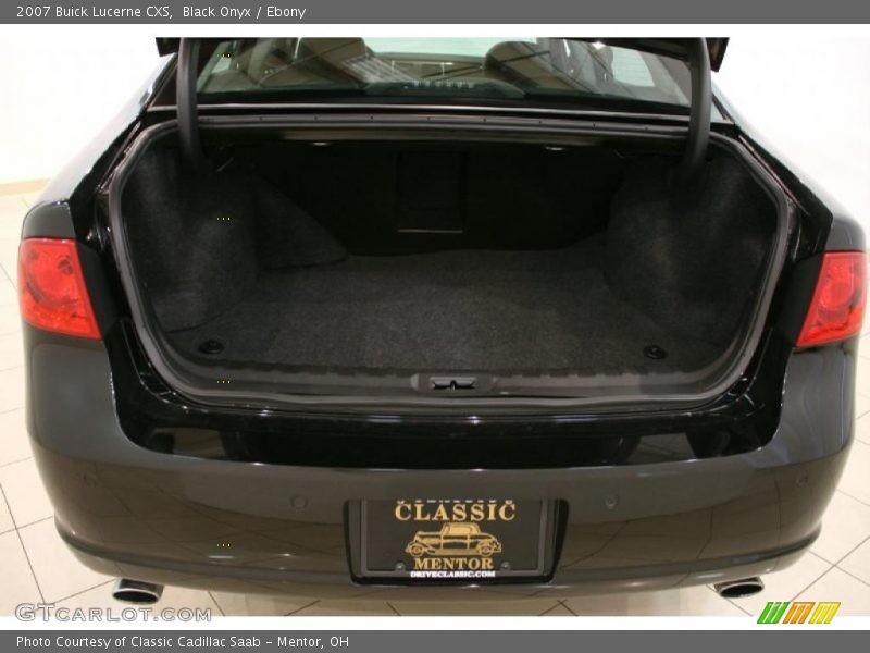 Black Onyx / Ebony 2007 Buick Lucerne CXS