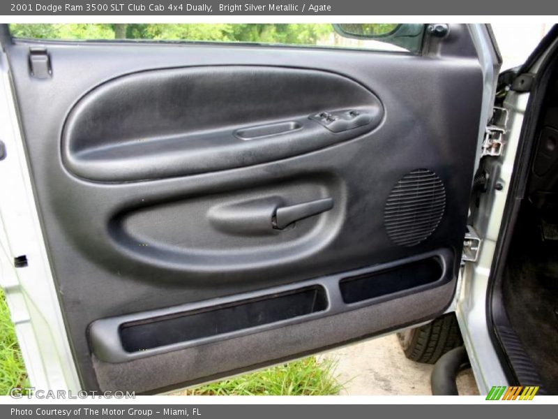 Bright Silver Metallic / Agate 2001 Dodge Ram 3500 SLT Club Cab 4x4 Dually