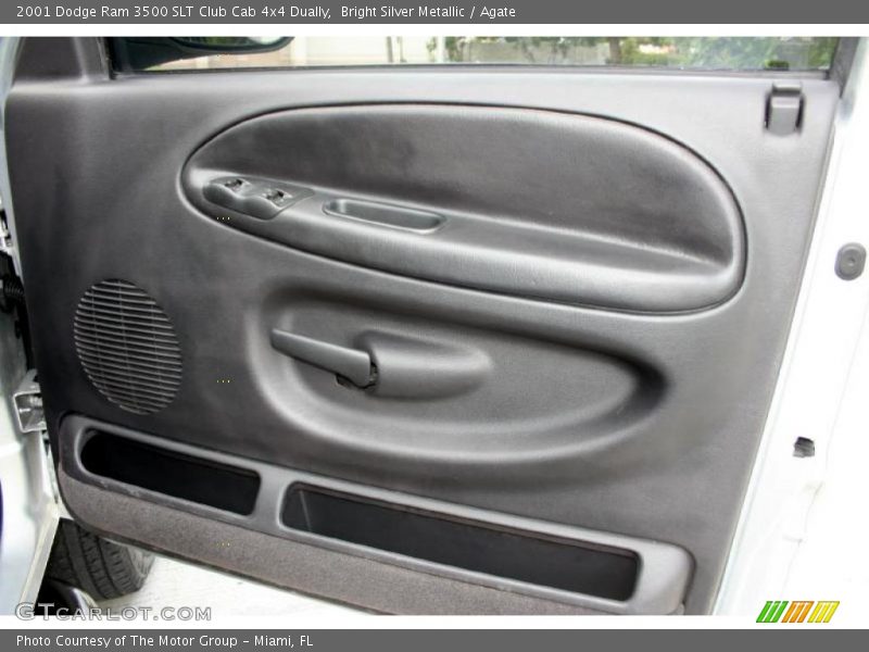 Bright Silver Metallic / Agate 2001 Dodge Ram 3500 SLT Club Cab 4x4 Dually
