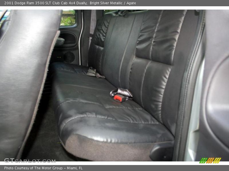 Bright Silver Metallic / Agate 2001 Dodge Ram 3500 SLT Club Cab 4x4 Dually