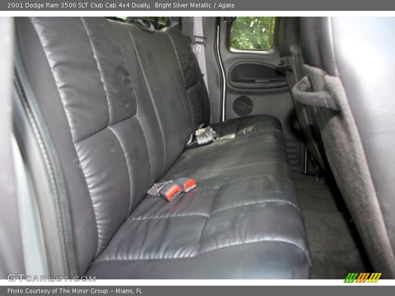 Bright Silver Metallic / Agate 2001 Dodge Ram 3500 SLT Club Cab 4x4 Dually