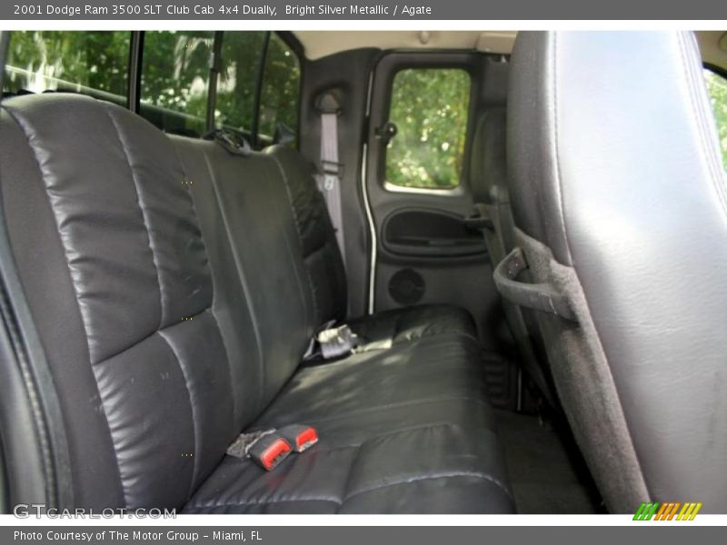 Bright Silver Metallic / Agate 2001 Dodge Ram 3500 SLT Club Cab 4x4 Dually