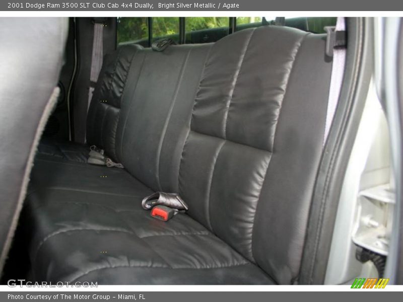 Bright Silver Metallic / Agate 2001 Dodge Ram 3500 SLT Club Cab 4x4 Dually