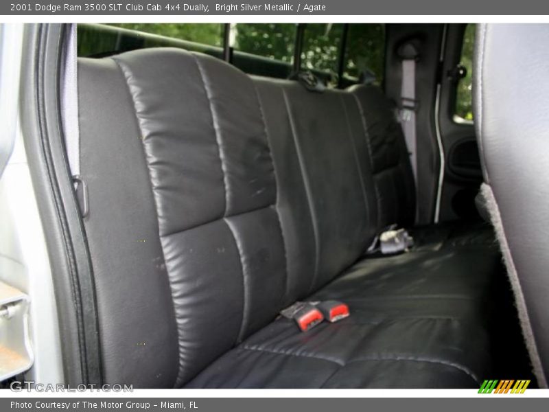 Bright Silver Metallic / Agate 2001 Dodge Ram 3500 SLT Club Cab 4x4 Dually