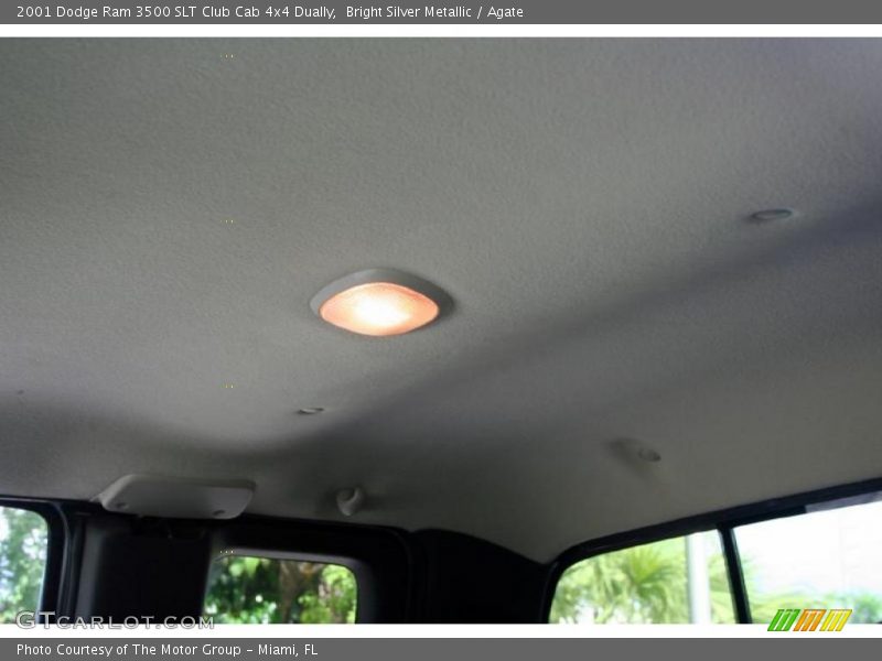 Bright Silver Metallic / Agate 2001 Dodge Ram 3500 SLT Club Cab 4x4 Dually