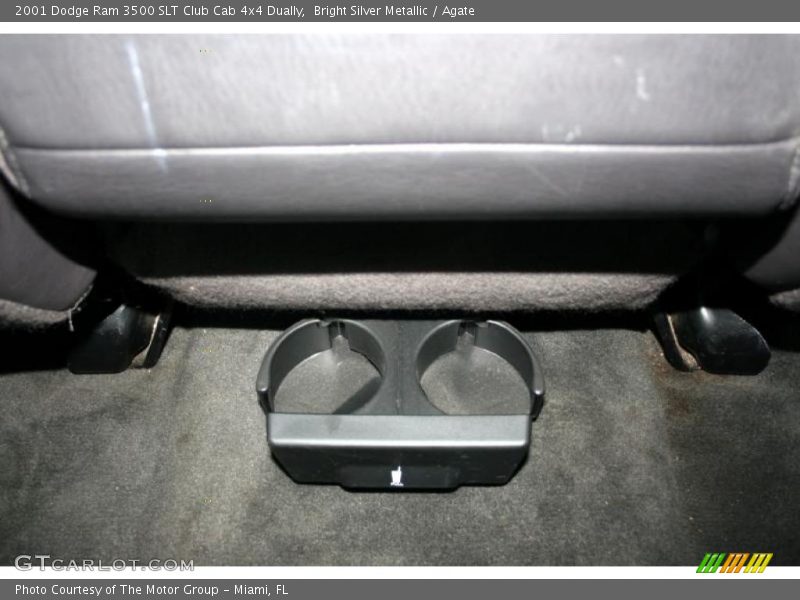 Bright Silver Metallic / Agate 2001 Dodge Ram 3500 SLT Club Cab 4x4 Dually