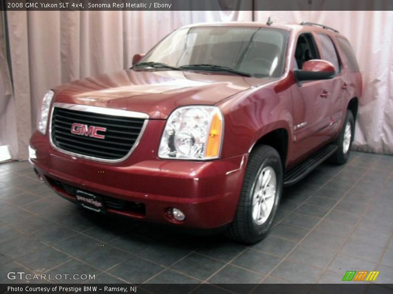 Sonoma Red Metallic / Ebony 2008 GMC Yukon SLT 4x4