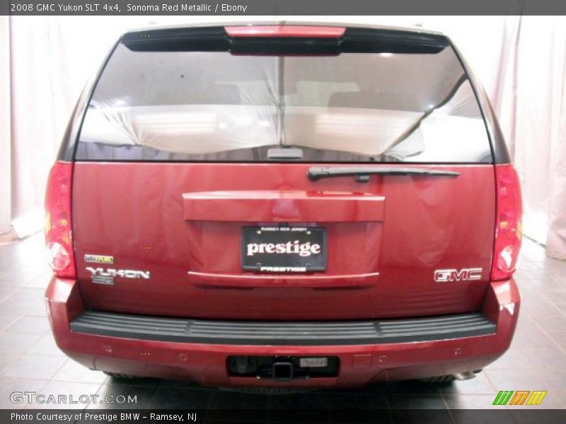 Sonoma Red Metallic / Ebony 2008 GMC Yukon SLT 4x4