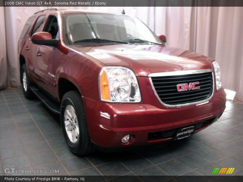 Sonoma Red Metallic / Ebony 2008 GMC Yukon SLT 4x4