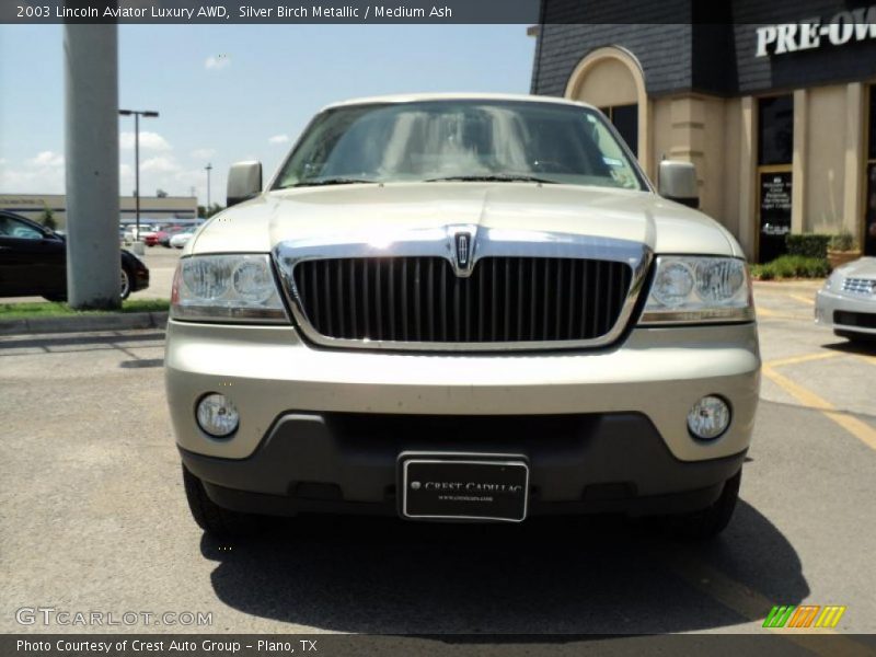 Silver Birch Metallic / Medium Ash 2003 Lincoln Aviator Luxury AWD