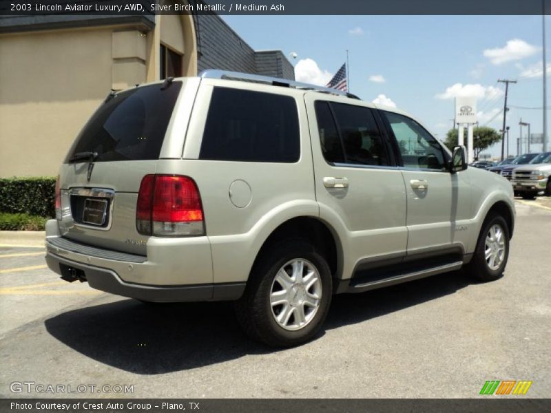 Silver Birch Metallic / Medium Ash 2003 Lincoln Aviator Luxury AWD