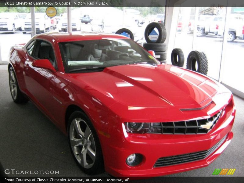 Victory Red / Black 2011 Chevrolet Camaro SS/RS Coupe