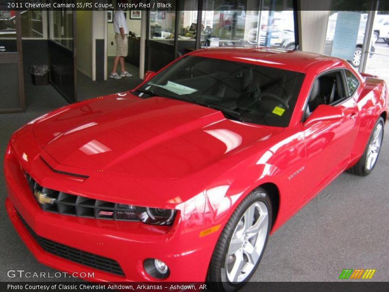 Victory Red / Black 2011 Chevrolet Camaro SS/RS Coupe