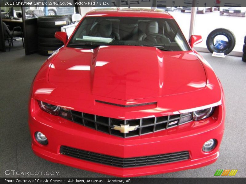 Victory Red / Black 2011 Chevrolet Camaro SS/RS Coupe