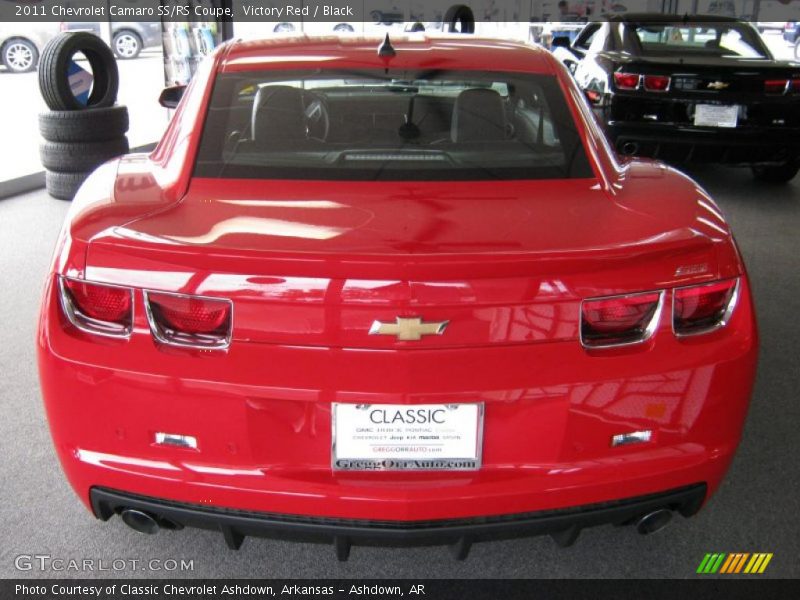 Victory Red / Black 2011 Chevrolet Camaro SS/RS Coupe