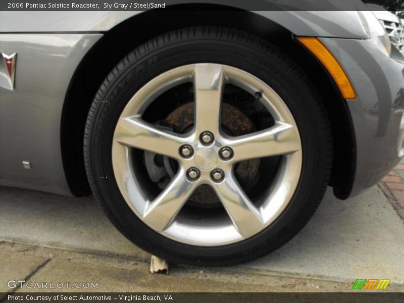 Sly Gray / Steel/Sand 2006 Pontiac Solstice Roadster