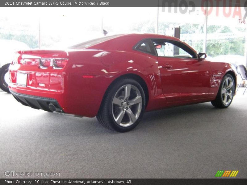 Victory Red / Black 2011 Chevrolet Camaro SS/RS Coupe