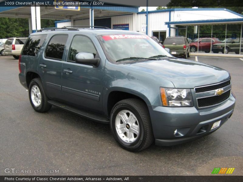 Blue Granite Metallic / Ebony 2009 Chevrolet Tahoe LT
