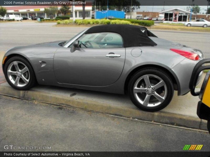 Sly Gray / Steel/Sand 2006 Pontiac Solstice Roadster