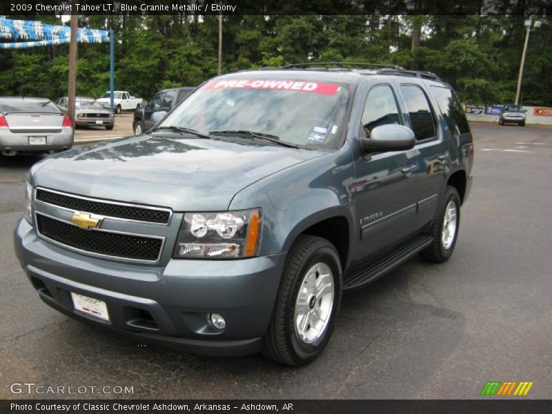 Blue Granite Metallic / Ebony 2009 Chevrolet Tahoe LT