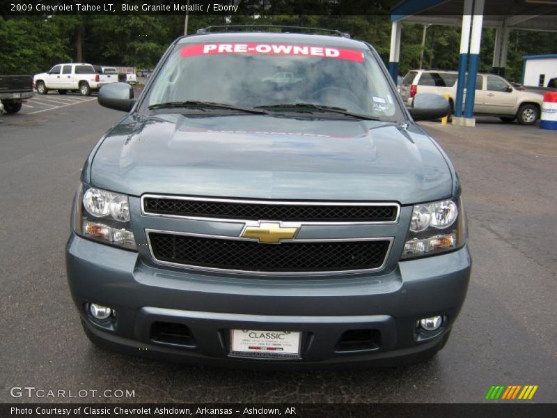 Blue Granite Metallic / Ebony 2009 Chevrolet Tahoe LT