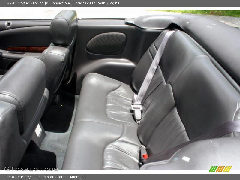 Forest Green Pearl / Agate 1999 Chrysler Sebring JXi Convertible