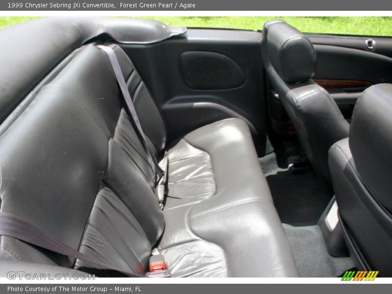 Forest Green Pearl / Agate 1999 Chrysler Sebring JXi Convertible