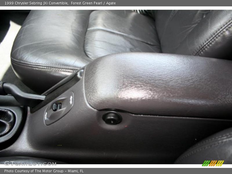 Forest Green Pearl / Agate 1999 Chrysler Sebring JXi Convertible