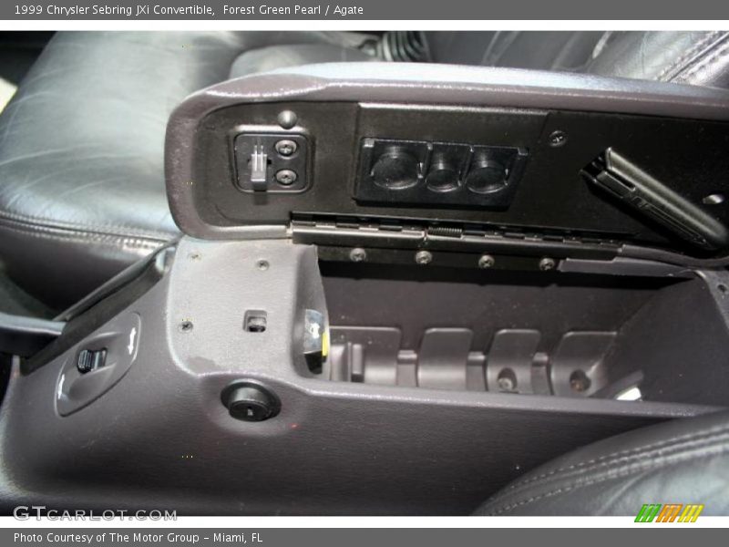 Forest Green Pearl / Agate 1999 Chrysler Sebring JXi Convertible