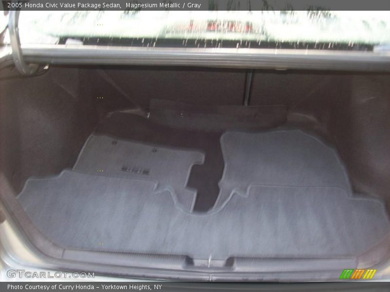 Magnesium Metallic / Gray 2005 Honda Civic Value Package Sedan
