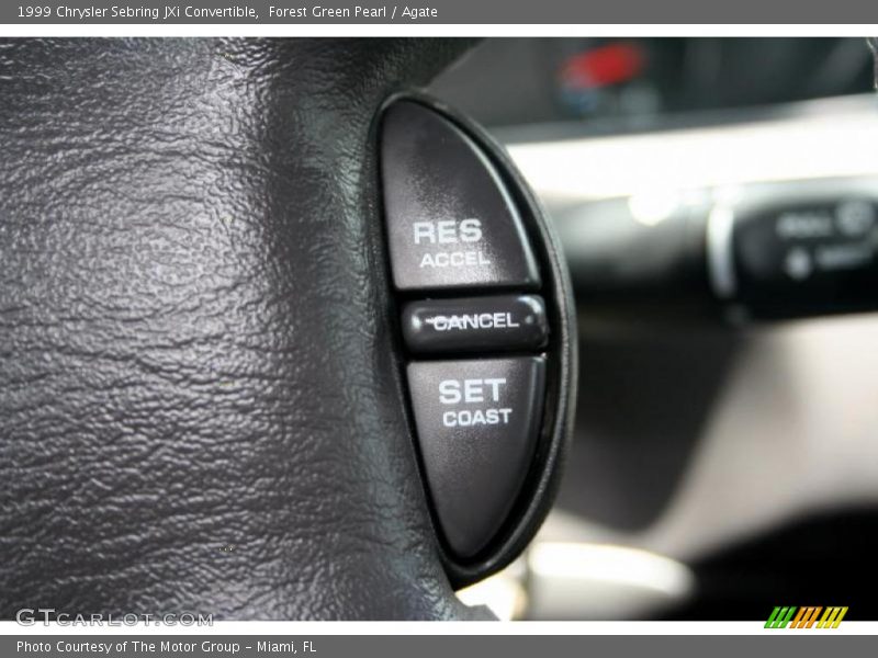 Forest Green Pearl / Agate 1999 Chrysler Sebring JXi Convertible